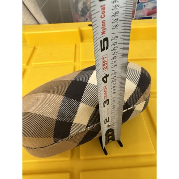 Lot of 2 Burberry Hard Shell Sunglasses Eyeglass Case Novacheck Old Money Plaid - Picture 10 of 10